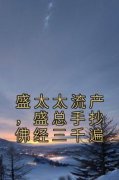 知乎小说盛太太流产，盛总手抄佛