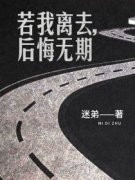抖音小说若我离去，后悔无期，主